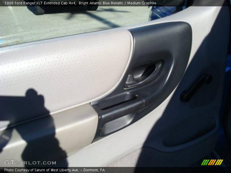 Bright Atlantic Blue Metallic / Medium Graphite 1998 Ford Ranger XLT Extended Cab 4x4