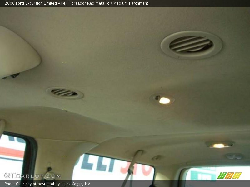 Toreador Red Metallic / Medium Parchment 2000 Ford Excursion Limited 4x4