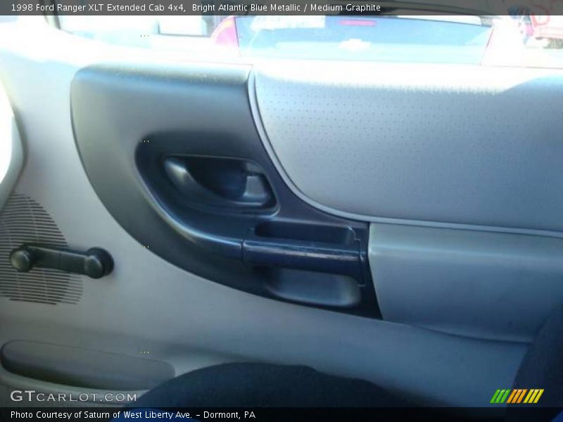 Bright Atlantic Blue Metallic / Medium Graphite 1998 Ford Ranger XLT Extended Cab 4x4