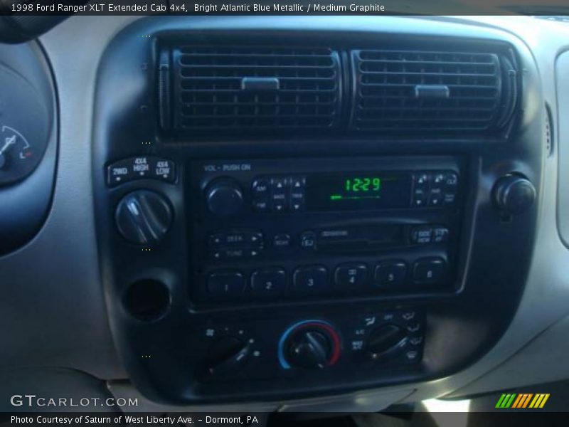 Bright Atlantic Blue Metallic / Medium Graphite 1998 Ford Ranger XLT Extended Cab 4x4
