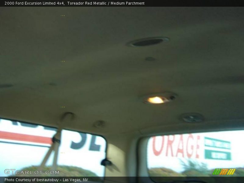 Toreador Red Metallic / Medium Parchment 2000 Ford Excursion Limited 4x4