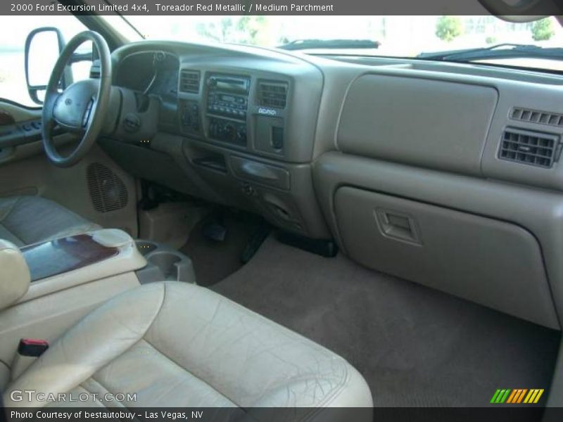 Toreador Red Metallic / Medium Parchment 2000 Ford Excursion Limited 4x4