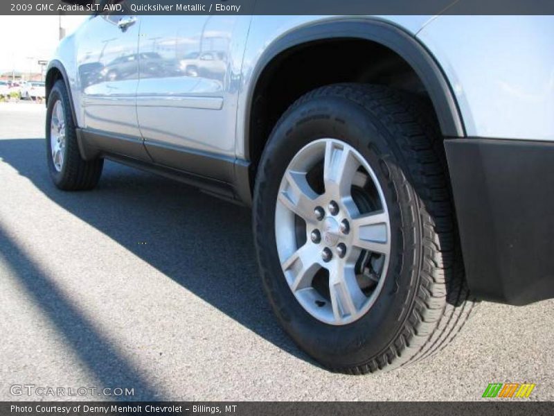 Quicksilver Metallic / Ebony 2009 GMC Acadia SLT AWD