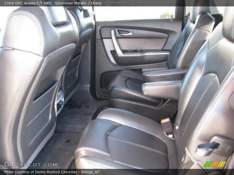 Quicksilver Metallic / Ebony 2009 GMC Acadia SLT AWD