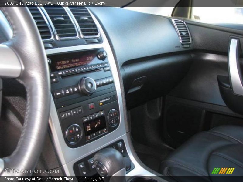Quicksilver Metallic / Ebony 2009 GMC Acadia SLT AWD