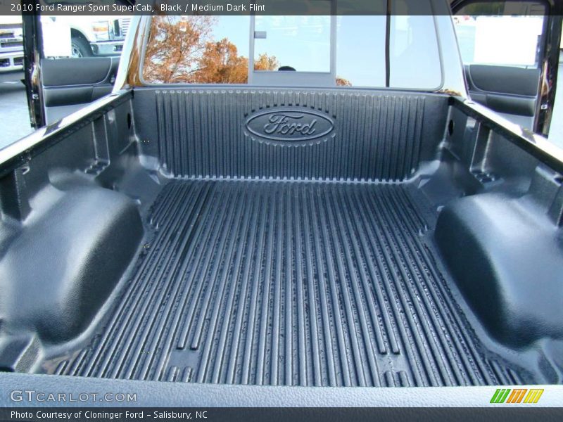 Black / Medium Dark Flint 2010 Ford Ranger Sport SuperCab