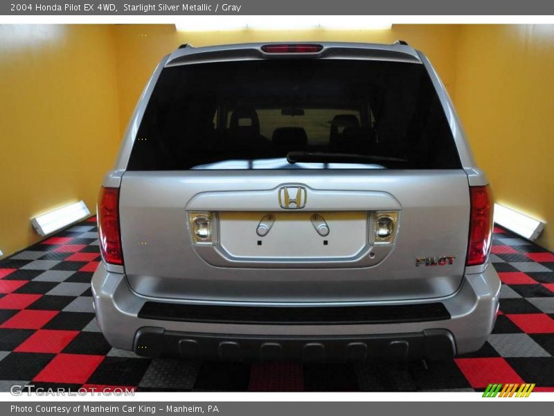 Starlight Silver Metallic / Gray 2004 Honda Pilot EX 4WD