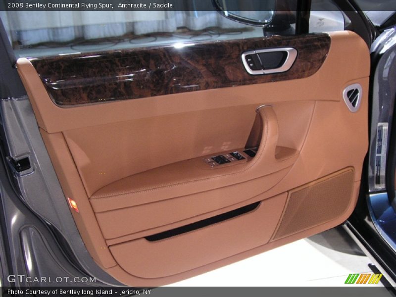 Anthracite / Saddle 2008 Bentley Continental Flying Spur