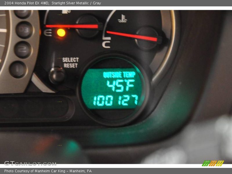 Starlight Silver Metallic / Gray 2004 Honda Pilot EX 4WD