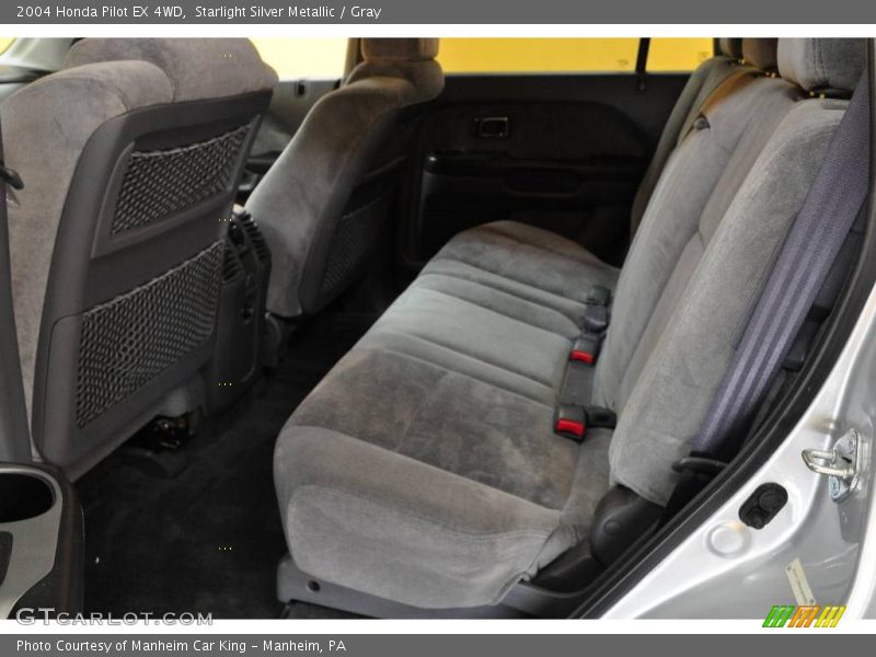 Starlight Silver Metallic / Gray 2004 Honda Pilot EX 4WD