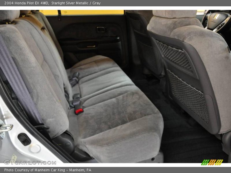 Starlight Silver Metallic / Gray 2004 Honda Pilot EX 4WD