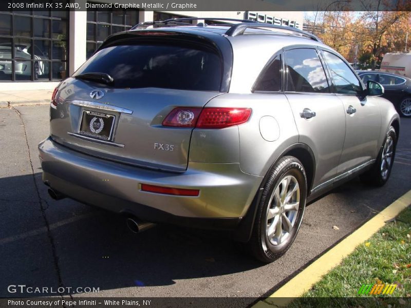 Diamond Graphite Metallic / Graphite 2008 Infiniti FX 35 AWD