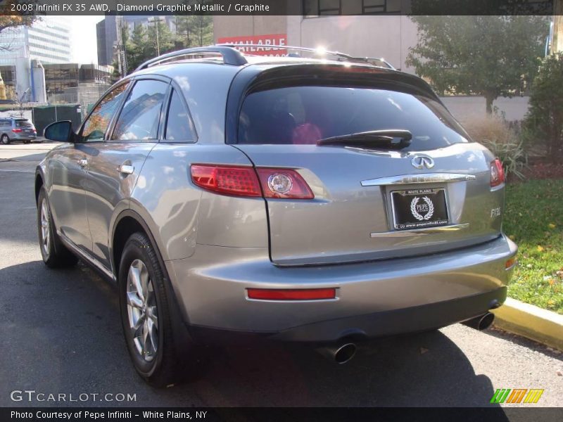 Diamond Graphite Metallic / Graphite 2008 Infiniti FX 35 AWD