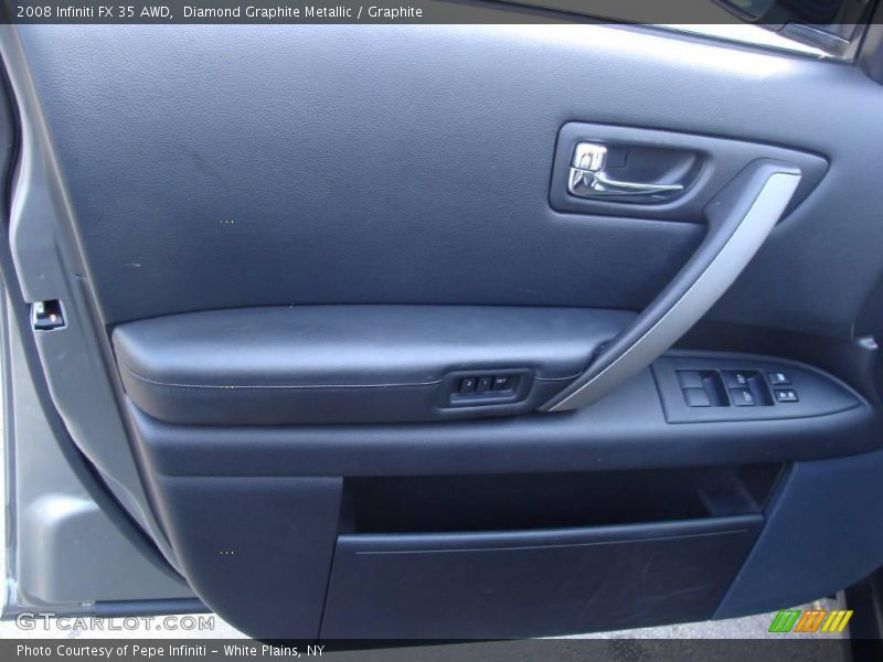 Diamond Graphite Metallic / Graphite 2008 Infiniti FX 35 AWD