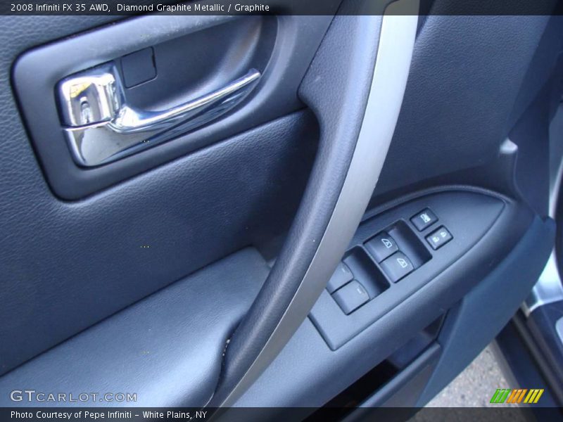 Diamond Graphite Metallic / Graphite 2008 Infiniti FX 35 AWD
