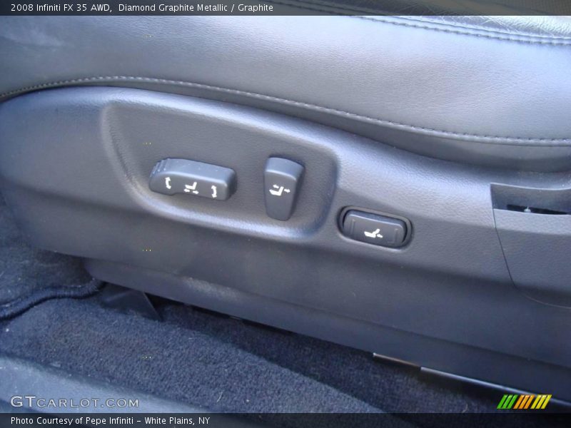 Diamond Graphite Metallic / Graphite 2008 Infiniti FX 35 AWD