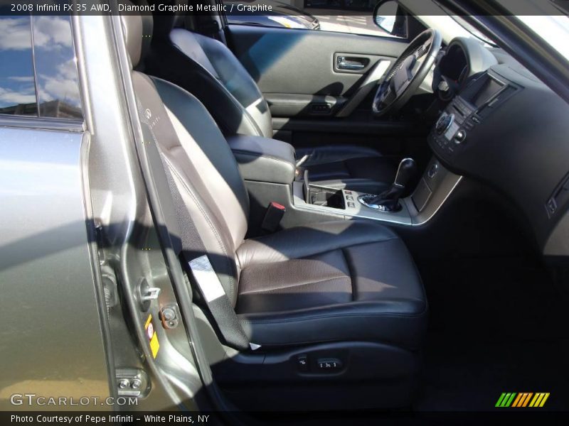 Diamond Graphite Metallic / Graphite 2008 Infiniti FX 35 AWD