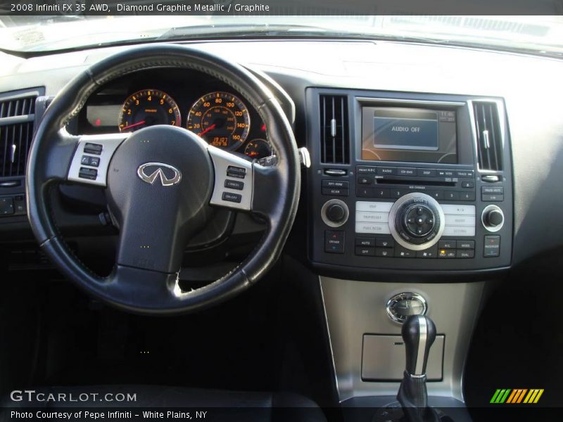 Diamond Graphite Metallic / Graphite 2008 Infiniti FX 35 AWD