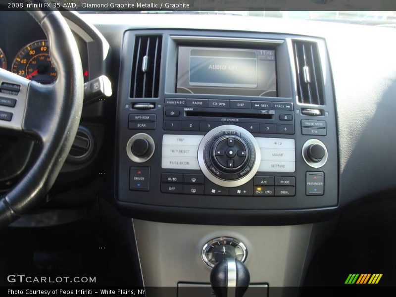 Diamond Graphite Metallic / Graphite 2008 Infiniti FX 35 AWD