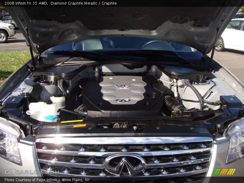 Diamond Graphite Metallic / Graphite 2008 Infiniti FX 35 AWD
