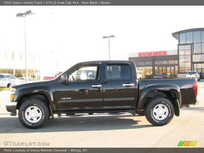 Onyx Black / Ebony 2007 Isuzu i-Series Truck i-370 LS Crew Cab 4x4