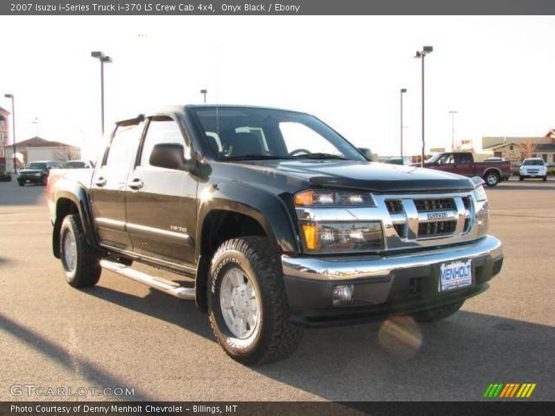 Onyx Black / Ebony 2007 Isuzu i-Series Truck i-370 LS Crew Cab 4x4