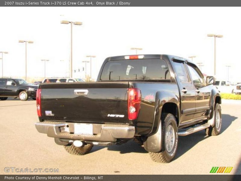 Onyx Black / Ebony 2007 Isuzu i-Series Truck i-370 LS Crew Cab 4x4