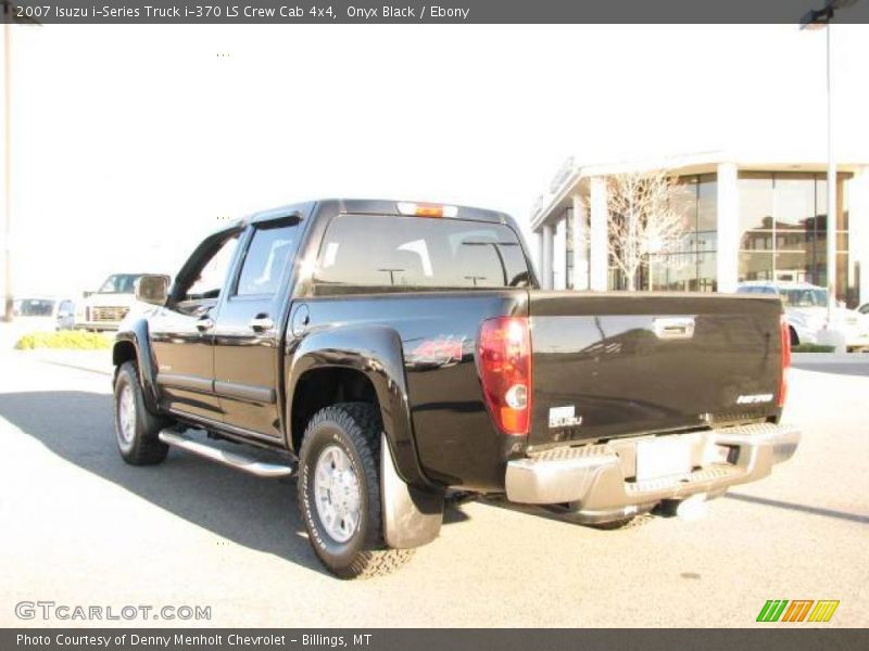 Onyx Black / Ebony 2007 Isuzu i-Series Truck i-370 LS Crew Cab 4x4