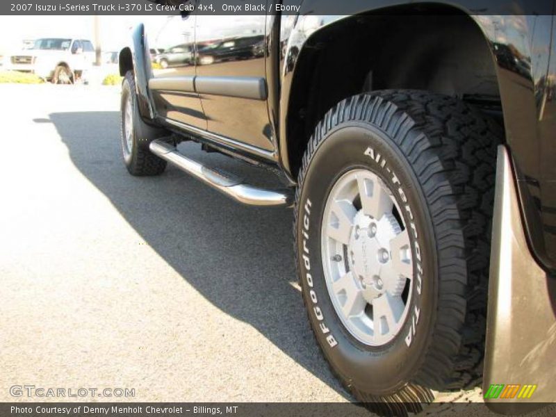 Onyx Black / Ebony 2007 Isuzu i-Series Truck i-370 LS Crew Cab 4x4