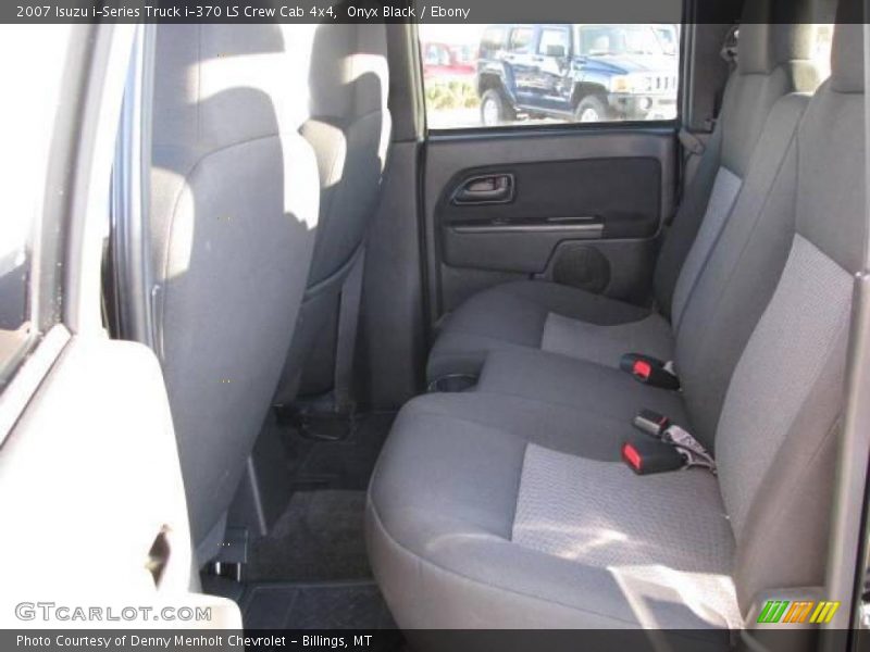 Onyx Black / Ebony 2007 Isuzu i-Series Truck i-370 LS Crew Cab 4x4