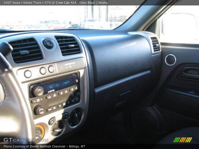 Onyx Black / Ebony 2007 Isuzu i-Series Truck i-370 LS Crew Cab 4x4