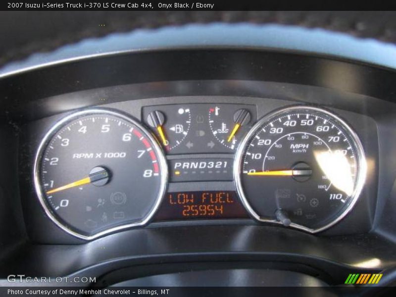 Onyx Black / Ebony 2007 Isuzu i-Series Truck i-370 LS Crew Cab 4x4