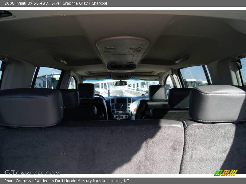 Silver Graphite Gray / Charcoal 2008 Infiniti QX 56 4WD