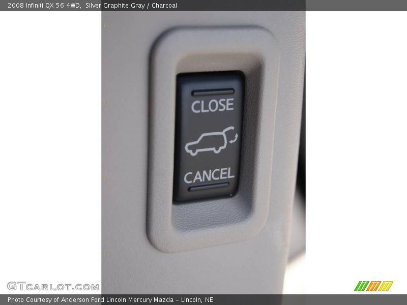 Silver Graphite Gray / Charcoal 2008 Infiniti QX 56 4WD
