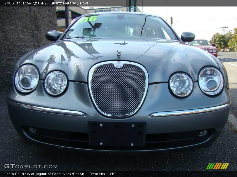 Quartz Metallic / Dove 2006 Jaguar S-Type 4.2