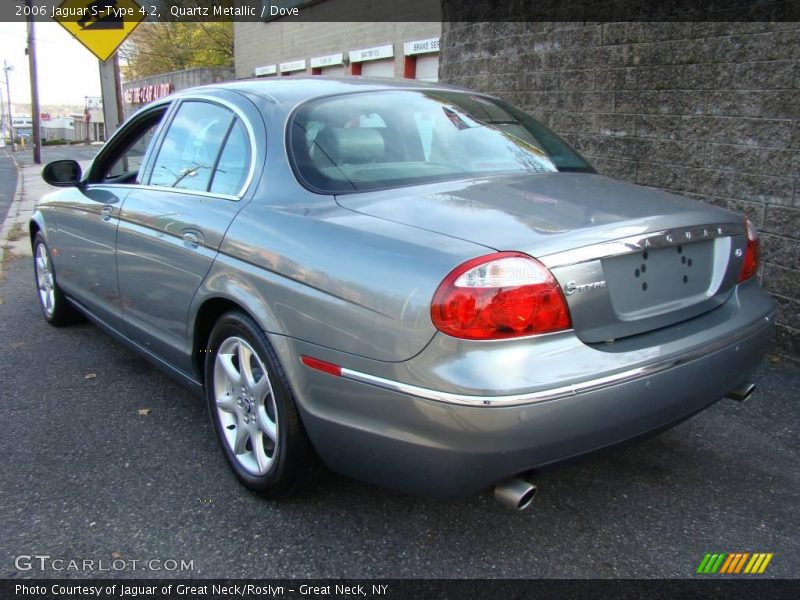 Quartz Metallic / Dove 2006 Jaguar S-Type 4.2
