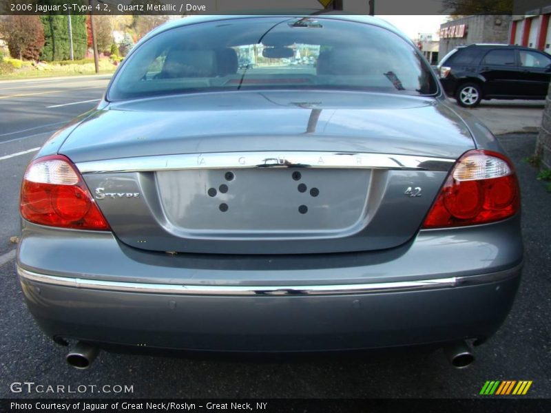 Quartz Metallic / Dove 2006 Jaguar S-Type 4.2