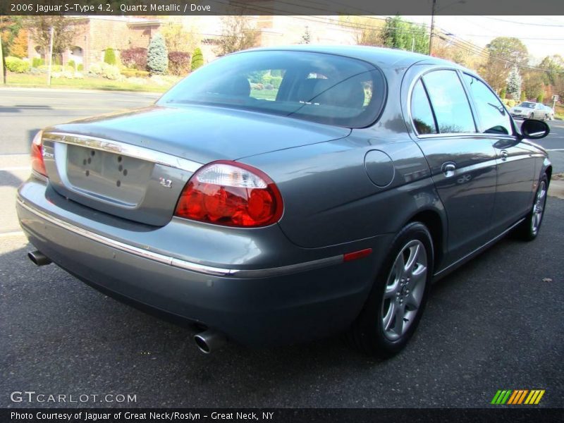 Quartz Metallic / Dove 2006 Jaguar S-Type 4.2