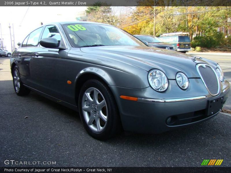 Quartz Metallic / Dove 2006 Jaguar S-Type 4.2