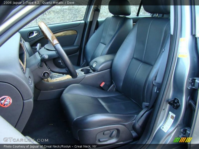 Quartz Metallic / Dove 2006 Jaguar S-Type 4.2