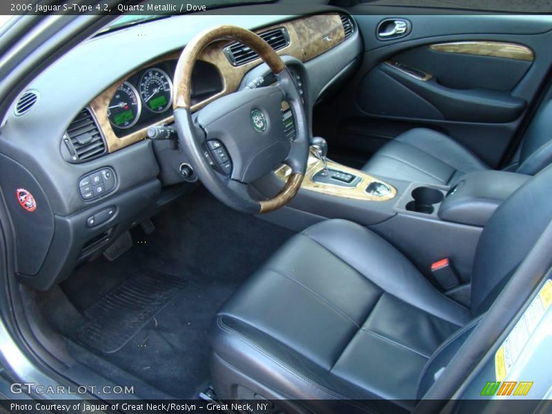 Quartz Metallic / Dove 2006 Jaguar S-Type 4.2