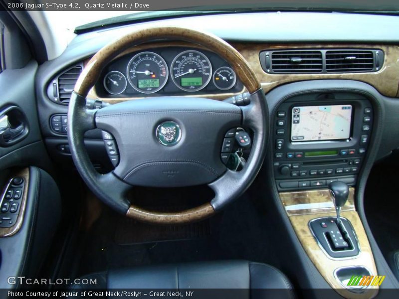 Quartz Metallic / Dove 2006 Jaguar S-Type 4.2