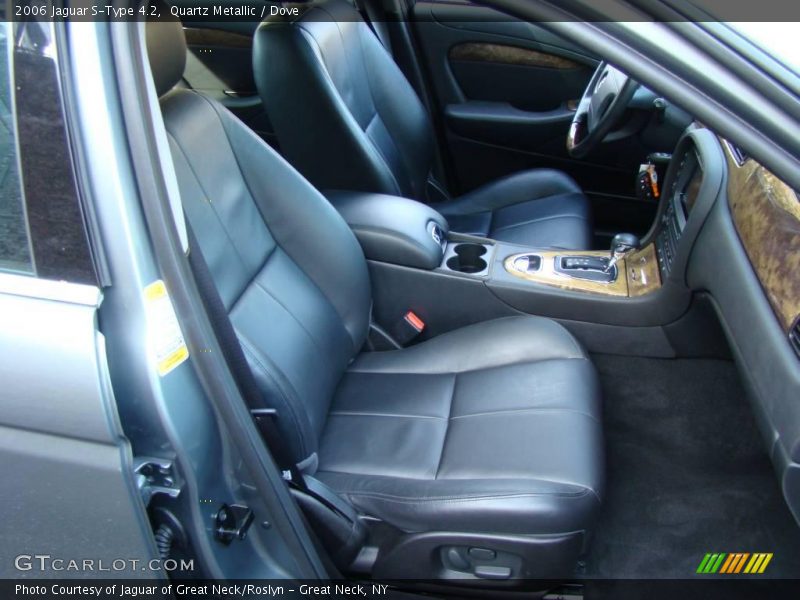 Quartz Metallic / Dove 2006 Jaguar S-Type 4.2