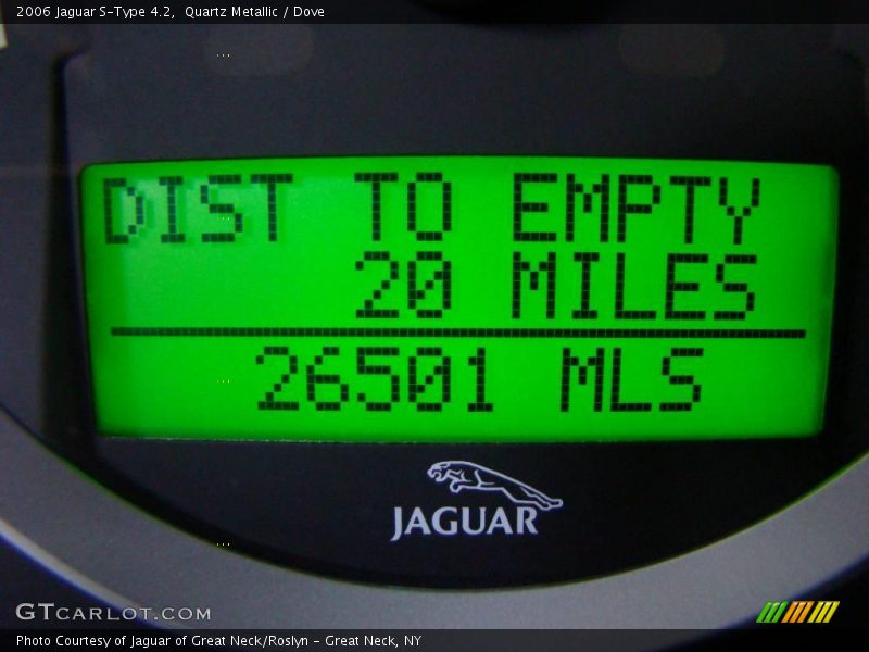 Quartz Metallic / Dove 2006 Jaguar S-Type 4.2
