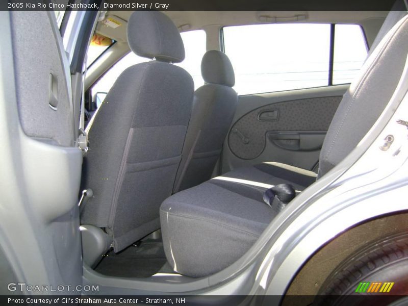 Diamond Silver / Gray 2005 Kia Rio Cinco Hatchback