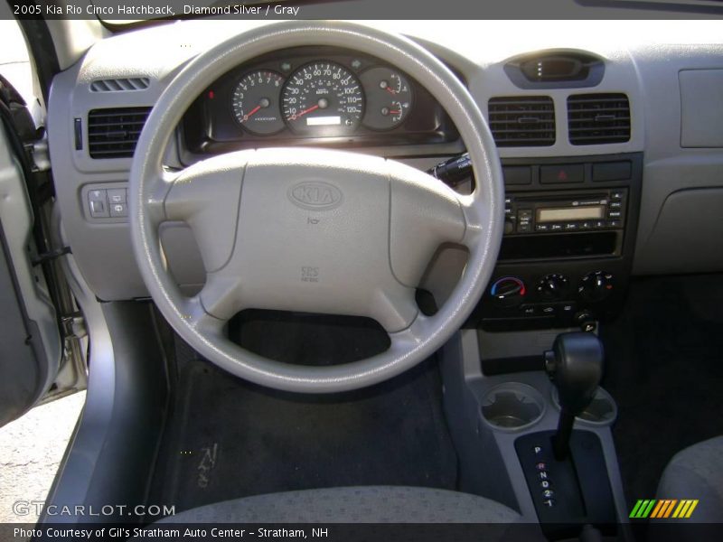 Diamond Silver / Gray 2005 Kia Rio Cinco Hatchback