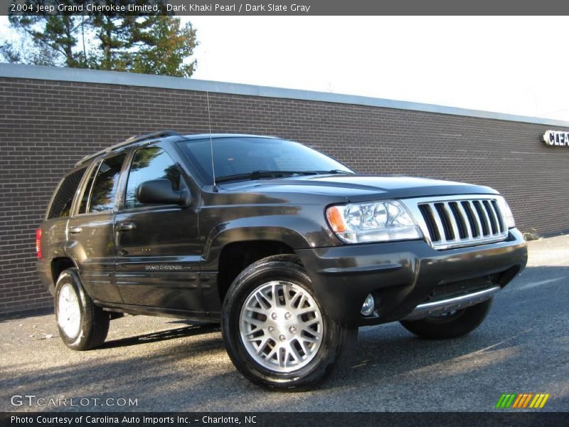 Dark Khaki Pearl / Dark Slate Gray 2004 Jeep Grand Cherokee Limited
