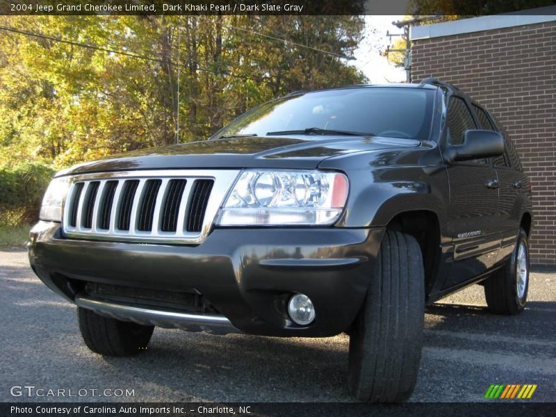 Dark Khaki Pearl / Dark Slate Gray 2004 Jeep Grand Cherokee Limited