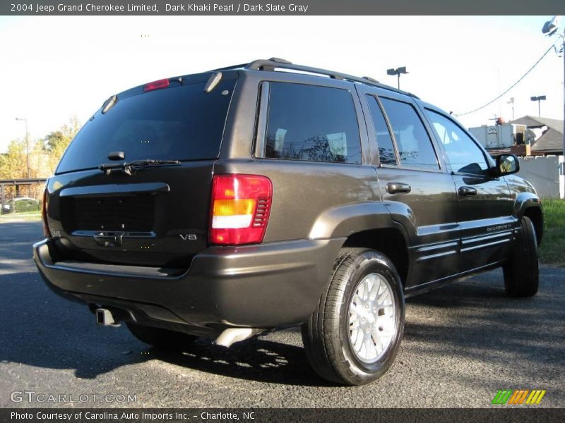 Dark Khaki Pearl / Dark Slate Gray 2004 Jeep Grand Cherokee Limited