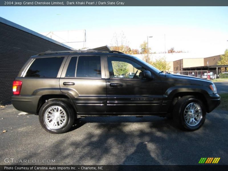 Dark Khaki Pearl / Dark Slate Gray 2004 Jeep Grand Cherokee Limited